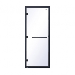 Insignia Signature Steam Room Door 780mm Wide - Matte Black