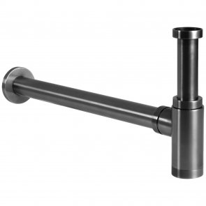 JTP Vos Basin Bottle Trap - Brushed Black