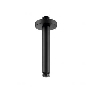 JTP Vos Ceiling Mounted Shower Arm 150mm - Matt Black