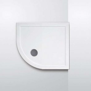 Lakes Low Profile Quadrant Shower Tray 900mm x 900mm x 45mm with 90mm Waste | Product Image