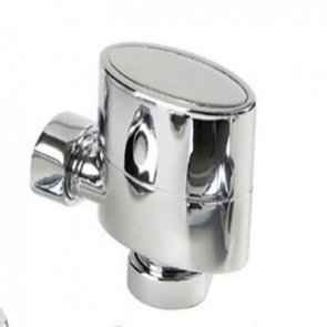 Prestige MaxTherm Aspen Radiator Angled Valve 15mm (Pair), Chrome
