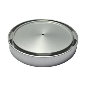 Maxxus Micro Cement Round Grid Waste - Silver | Product Image