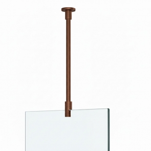 Merlyn 8mm Modular Wetroom Ceiling Bracing Bar 440mm - Brushed Bronze | Product Image