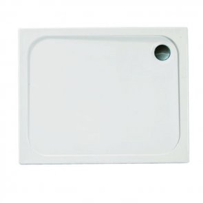 Merlyn MStone Rectangular Shower Tray with Waste 900mm x 760mm - Stone Resin
