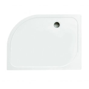 Merlyn Ionic Touchstone Offset Quadrant Shower Tray 1000mm x 800mm Right Handed