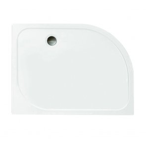 Merlyn Ionic Touchstone Offset Quadrant Shower Tray 1200mm x 900mm Left Handed