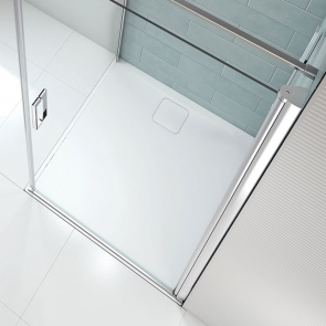 Merlyn Level25 Square Shower Tray 900mm x 900mm (inc Waste) | Product Image