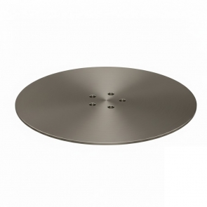 Merlyn Touchstone/Mstone 90mm Shower Waste Cover - Brushed Gun Metal