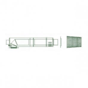 Mistral Stainless Steel Complete Low Level Balanced Flue Kit 120mm Dia - (15kW - 41KW Models)