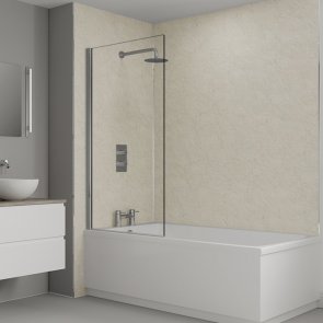 Multipanel Classic Unlipped Wall Panel 2400mm H x 598mm W - Riven Marble