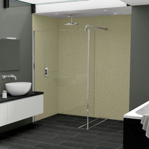 Nuance Postformed Wall Panel 2420mm H X 1200mm W Petra - Gloss