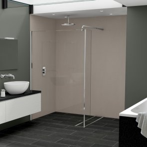 Nuance T&G Wall Panel 2420mm H X 1200mm W Frost - Glaze