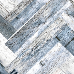 Nuance Postformed Wall Panel 2420mm H X 1200mm W Herringbone Whitewash - Shell