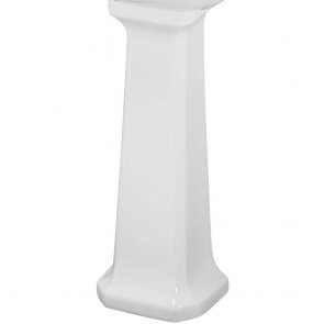 Nuie Carlton Full Pedestal - White