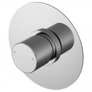 Nuie Arvan Thermostatic Temperature Control Shower Valve - Chrome