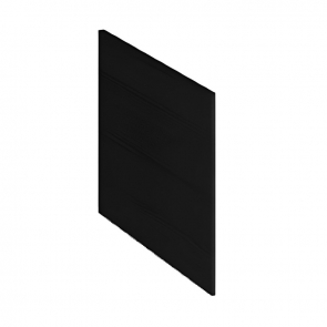 Nuie Athena Square Shower Bath End Panel 540mm H x 680mm W - Charcoal Black Woodgrain