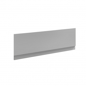 Nuie Athena Bath Front Panel 560mm H x 1700mm W - Gloss Grey Mist