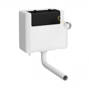 Nuie Front and Top Access Concealed Toilet Cistern Dual Flush with Bottom Inlet | Product Image