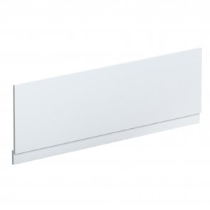 Nuie Blocks Straight Bath Front Panel and Plinth 560mm H x 1700mm W - Satin White