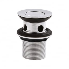 Nuie Flip To Basin Waste Chrome - Slotted