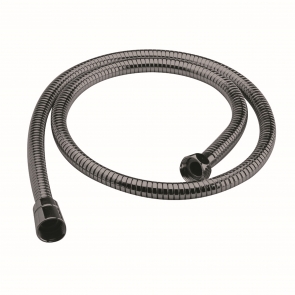 Nuie Metal Flex Shower Hose 1500mm Length - Brushed Pewter