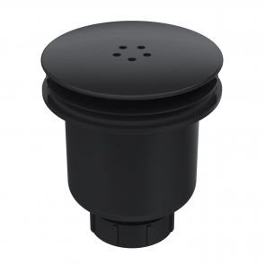 Nuie 90mm Vertical Shower Tray Waste - Black