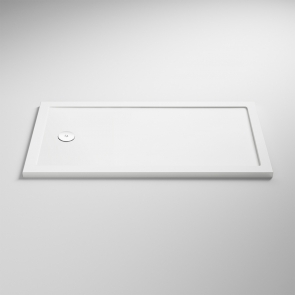 Nuie Pearlstone White Bath Replacement Rectangular Shower Tray 1700mm x 700mm