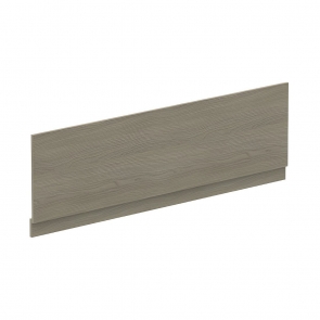 Nuie Straight Bath Front Panel and Plinth 560mm H x 1800mm W - Solace Oak