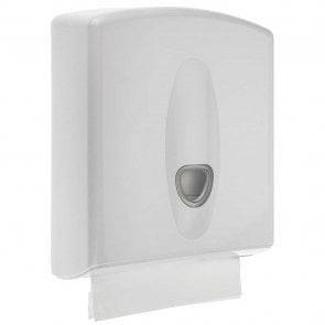 Nymas Nyma PRO Plastic Paper Towel Dispenser - White