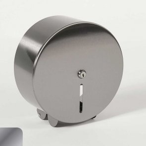 Nymas NymaSTYLE Stainless Steel Toilet Roll Dispenser - Polished