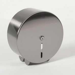 Nymas NymaSTYLE Stainless Steel Toilet Roll Dispenser - Satin