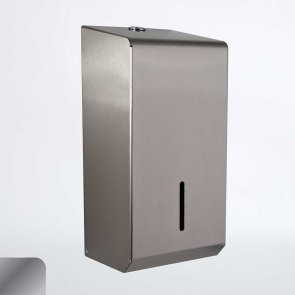 Nymas NymaSTYLE Stainless Steel Toilet Tissue Dispenser - Polished