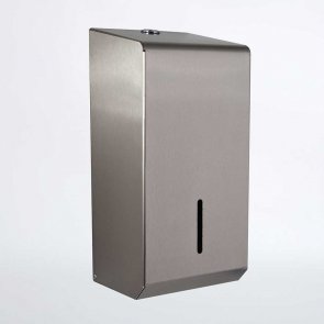 Nymas NymaSTYLE Stainless Steel Toilet Tissue Dispenser - Satin