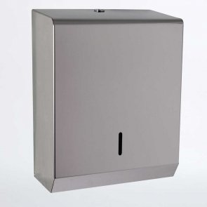 Nymas NymaSTYLE Stainless Steel Paper Towel Dispenser - Satin