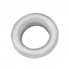 Orbit Round Insert Overflow Cover - White