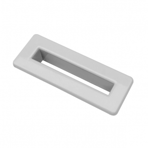 Orbit Rectangle Insert Overflow Cover - White