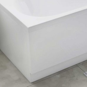 Orbit SuperStyle Bath End Panel and Plinth 510mm H x 700mm W - White