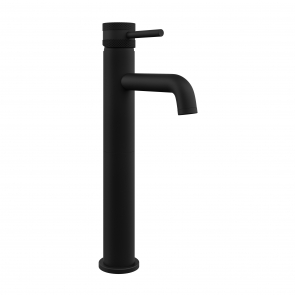 Orbit Core Tall Mono Basin Mixer Tap - Matt Black