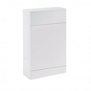 Orbit Eve Back to Wall WC Toilet Unit 500mm Wide - White Gloss