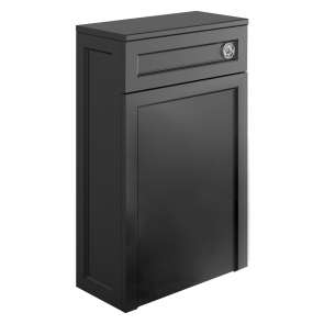 Orbit Harrogate Back to Wall WC Toilet Unit 550mm Wide - Spa Grey