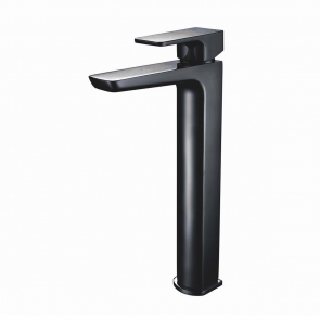 Orbit Muro Tall Basin Mixer Tap - Matt Black | Product Image