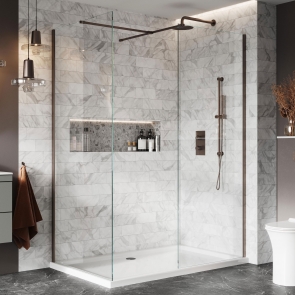 Orbit S8 Supporting Arm Joining Piece - Brushed Bronze | Product Image