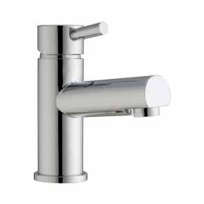 Orbit Zico Mono Basin Mixer Tap with Push Button Waste - Chrome | Product Image