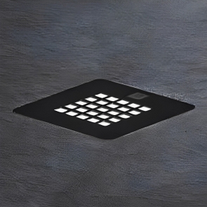 Prestige Naturals Stainless Steel Shower Tray Waste Grille - Graphite | Product Image