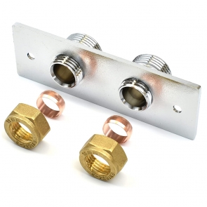 Prestige Douche Exposed Fast Fit Kit - Chrome