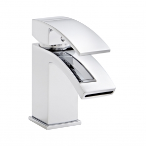 Prestige Flair Mono Basin Mixer Tap with Click Waste - Chrome