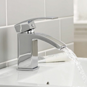 Prestige Flair Mono Basin Mixer Tap with Click Waste - Chrome | Product Image