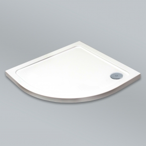Prestige Foundation Stone Resin Quadrant Shower Tray 900mm x 900mm | Product Image