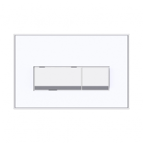Prestige Keytec Flushplate White Glass
