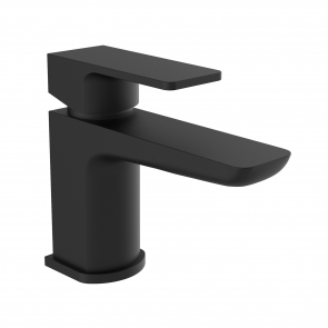 Prestige Kolt Mini Mono Basin Mixer Tap - Matt Black | Product Image